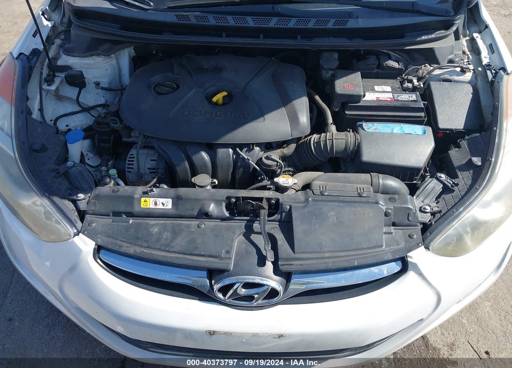 2013 HYUNDAI ELANTRA GLS VIN: 5NPDH4AE0DH349731