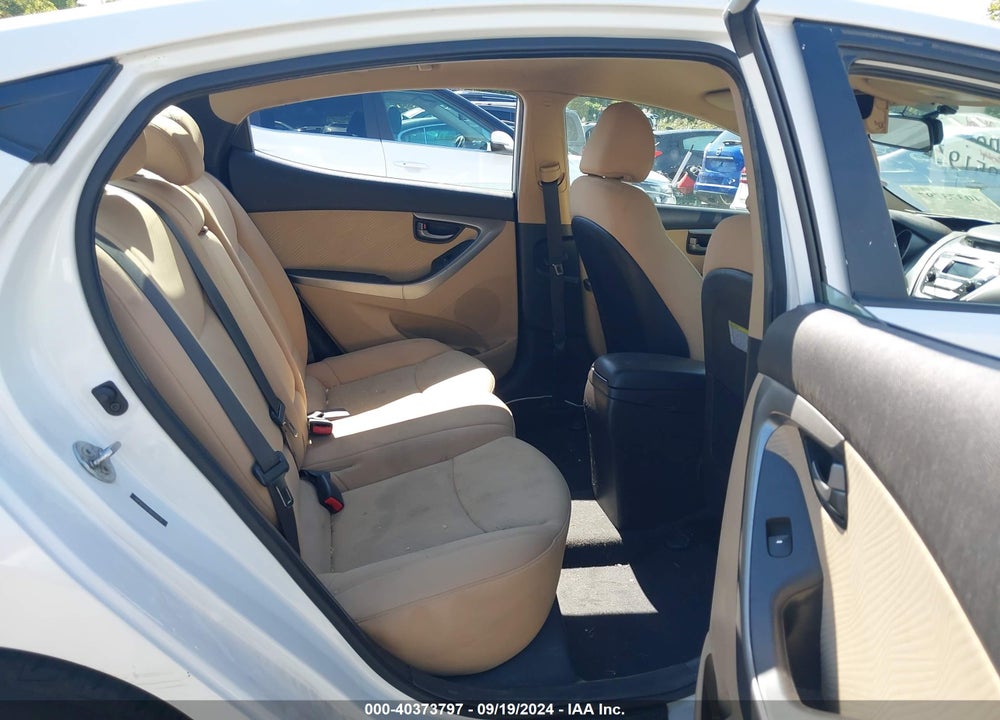 2013 HYUNDAI ELANTRA GLS VIN: 5NPDH4AE0DH349731