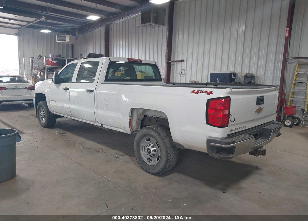 2018 CHEVROLET SILVERADO 2500HD WT VIN: 1GC1KUEG3JF221764