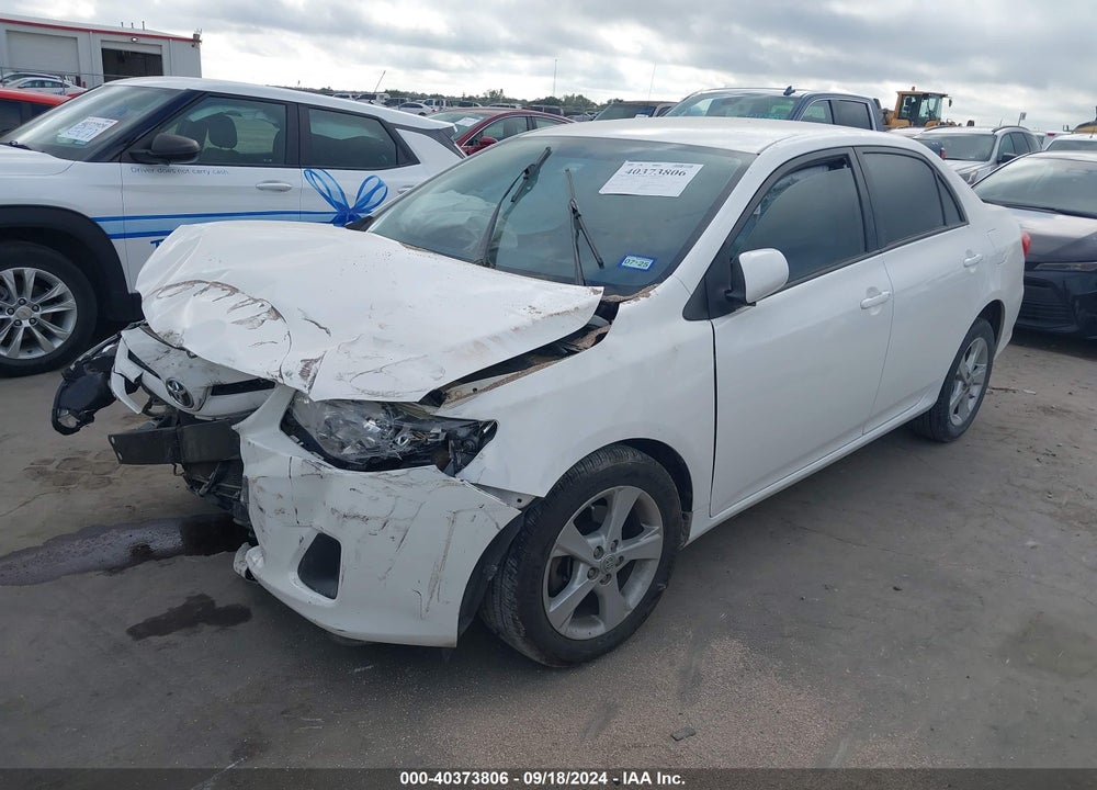 2012 TOYOTA COROLLA LE VIN: 5YFBU4EEXCP038404