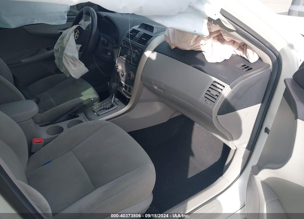 2012 TOYOTA COROLLA LE VIN: 5YFBU4EEXCP038404