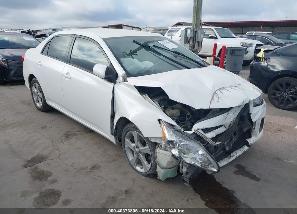 2012 TOYOTA COROLLA LE VIN: 5YFBU4EEXCP038404