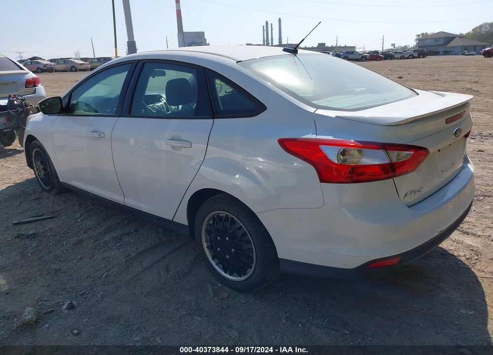2012 FORD FOCUS SE VIN: 1FAHP3F20CL233345