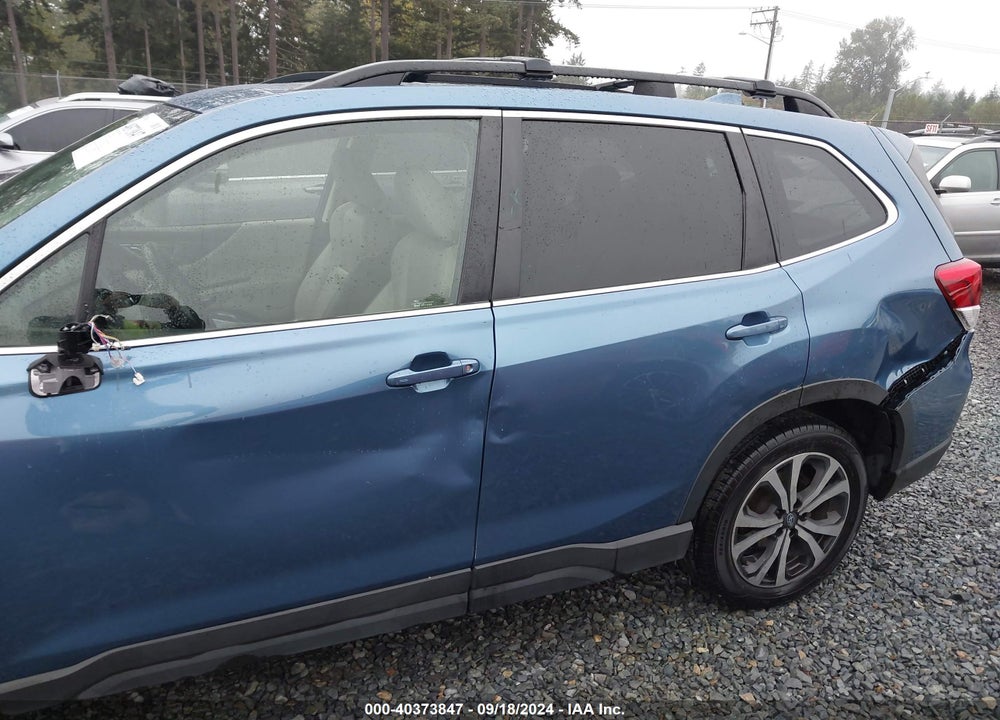 2019 SUBARU FORESTER LIMITED VIN: JF2SKASC9KH521059