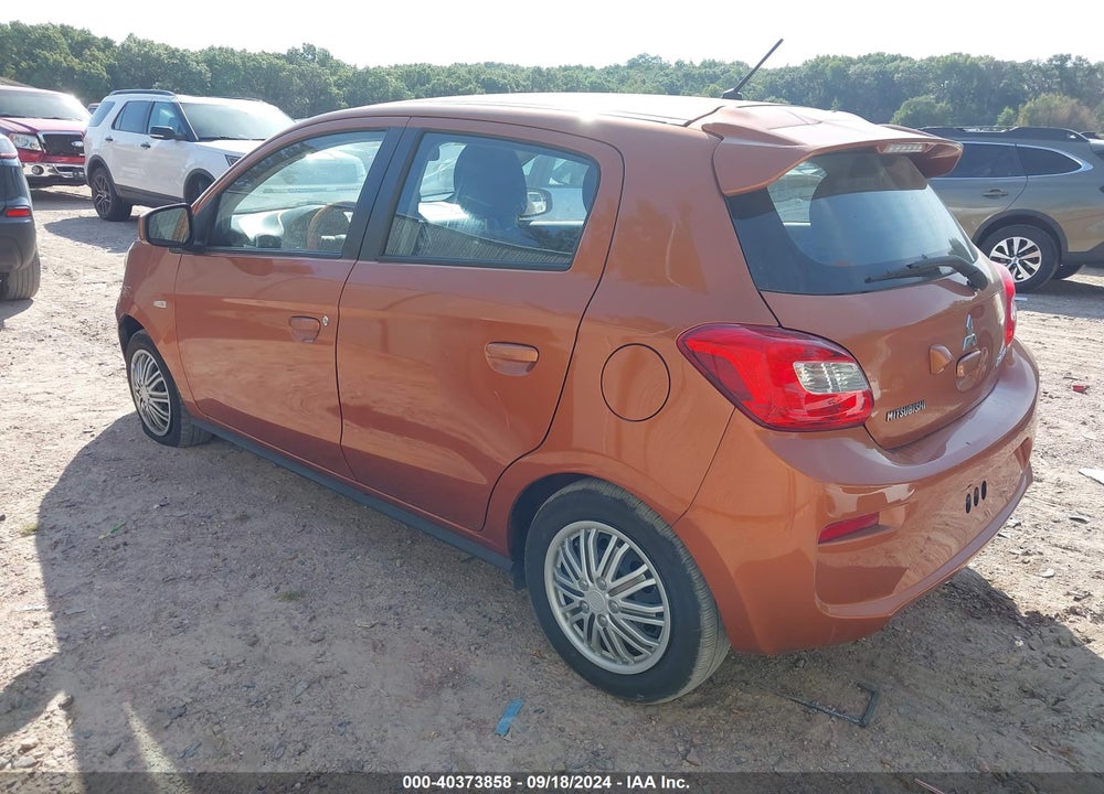 2018 MITSUBISHI MIRAGE ES VIN: ML32A3HJ9JH001786
