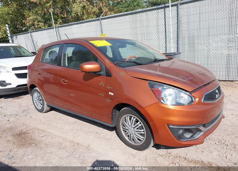 2018 MITSUBISHI MIRAGE ES VIN: ML32A3HJ9JH001786