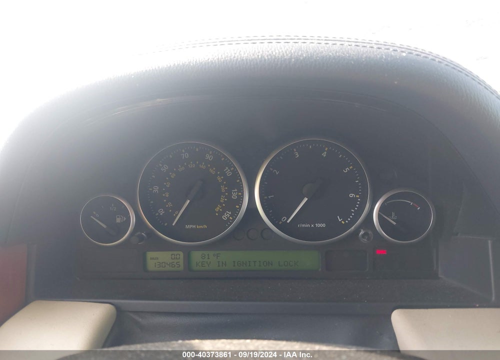 2008 LAND ROVER RANGE ROVER HSE VIN: SALMF15458A283012