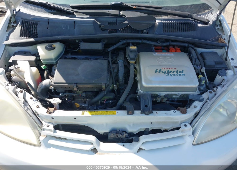 2001 TOYOTA PRIUS VIN: JT2BK12U510026001