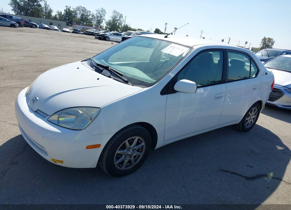 2001 TOYOTA PRIUS VIN: JT2BK12U510026001