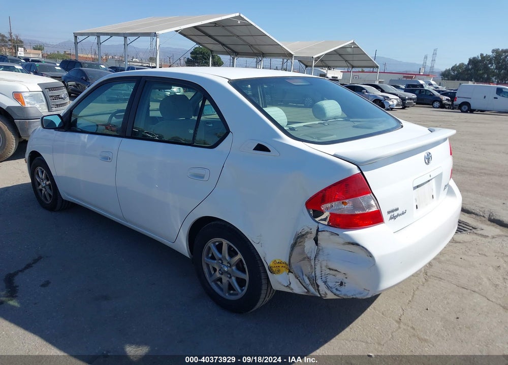 2001 TOYOTA PRIUS VIN: JT2BK12U510026001