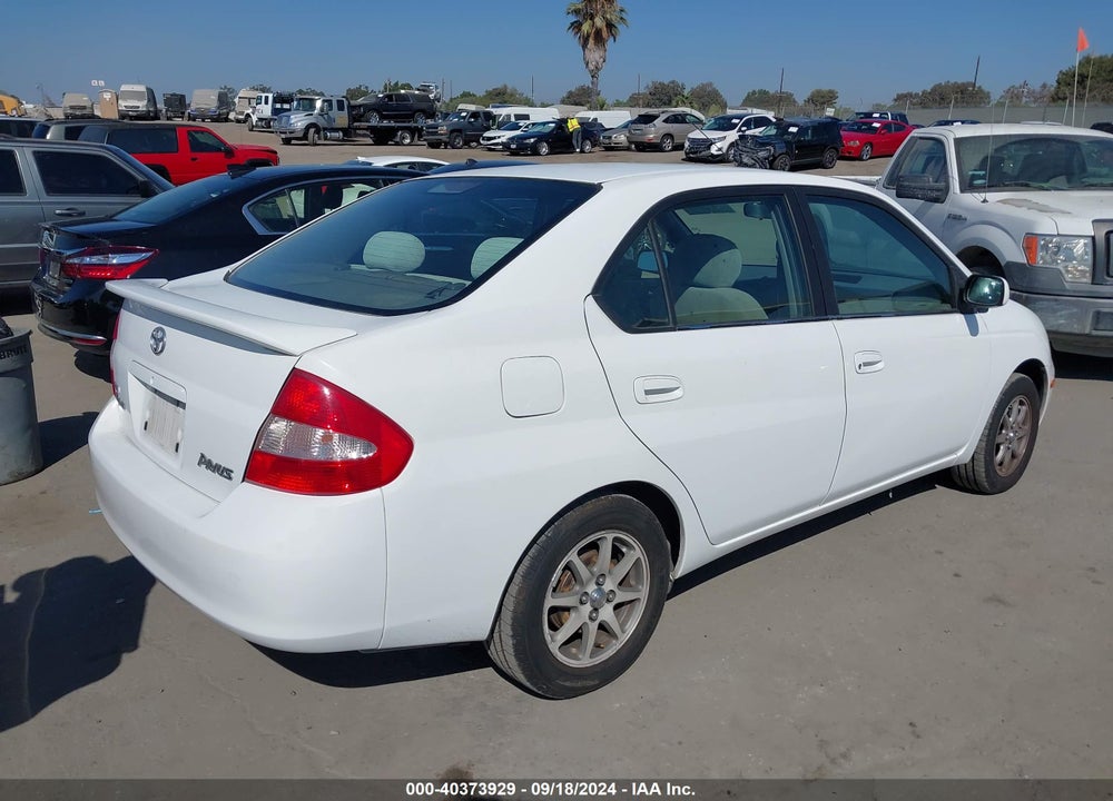 2001 TOYOTA PRIUS VIN: JT2BK12U510026001