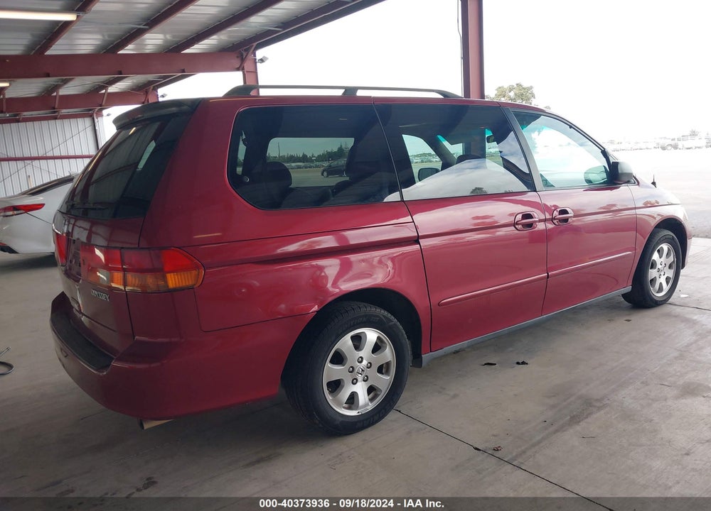 2004 HONDA ODYSSEY EX-L VIN: 5FNRL180X4B109050