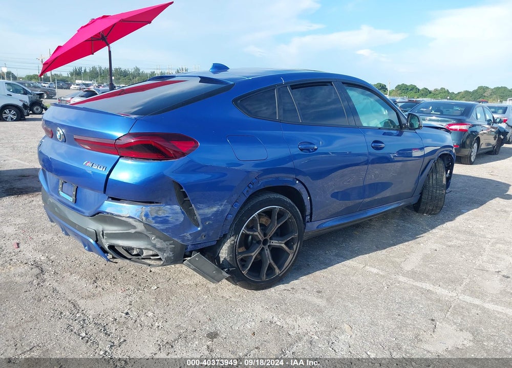 2020 BMW X6 M50I VIN: 5UXCY8C03L9B14088