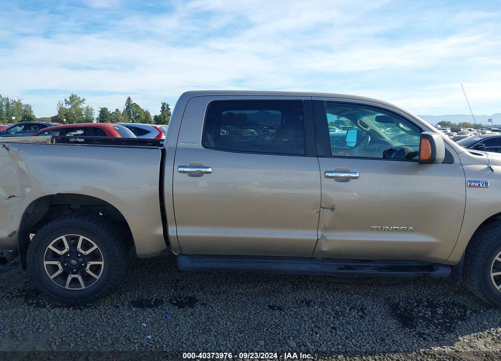 2008 TOYOTA TUNDRA LIMITED 5.7L V8 VIN: 5TFDV58148X071766