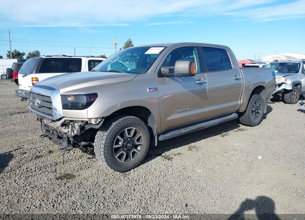 2008 TOYOTA TUNDRA LIMITED 5.7L V8 VIN: 5TFDV58148X071766