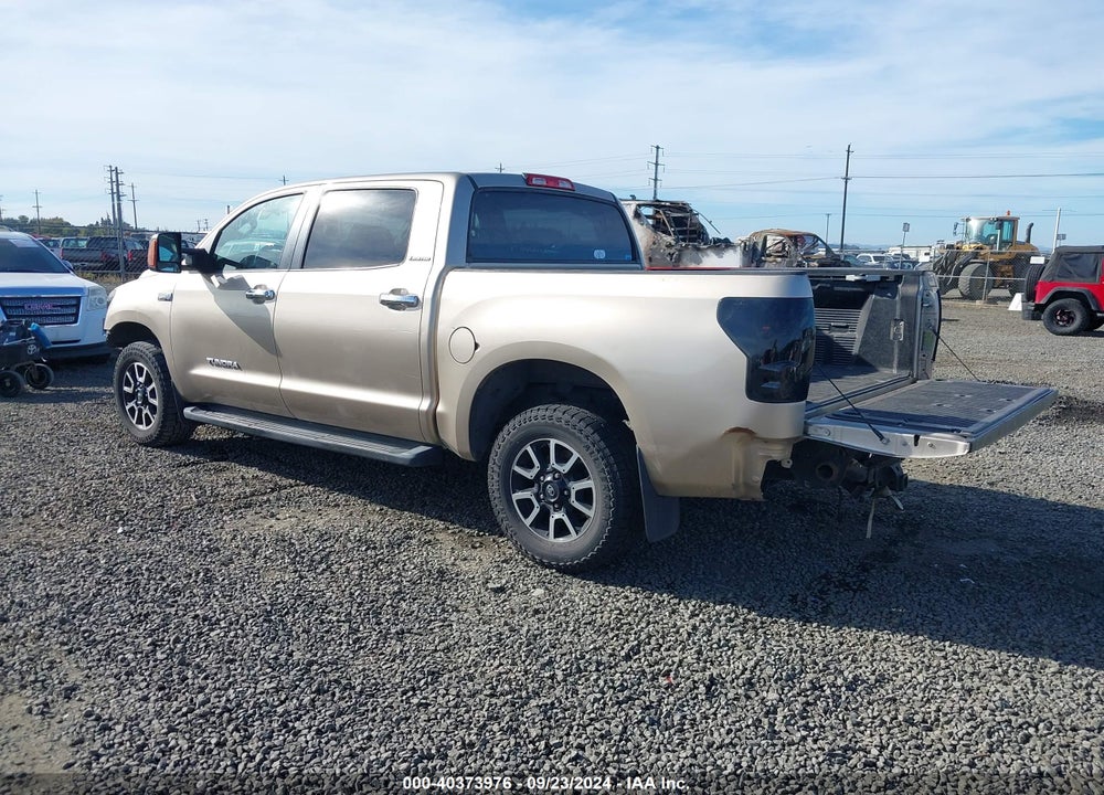 2008 TOYOTA TUNDRA LIMITED 5.7L V8 VIN: 5TFDV58148X071766