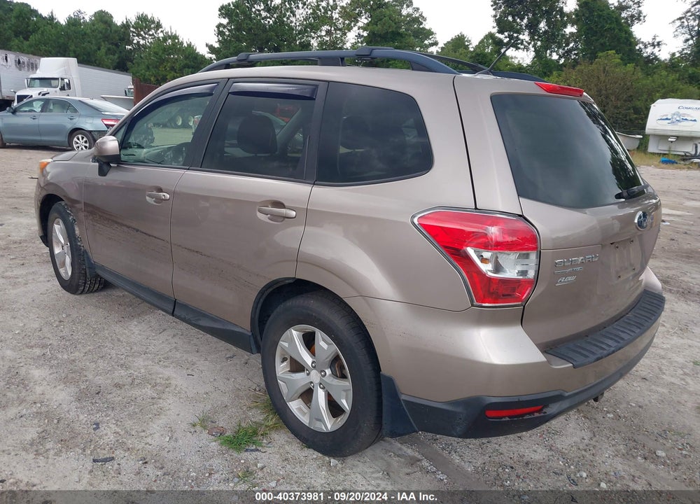 2014 SUBARU FORESTER 2.5I PREMIUM VIN: JF2SJAEC7EH558551