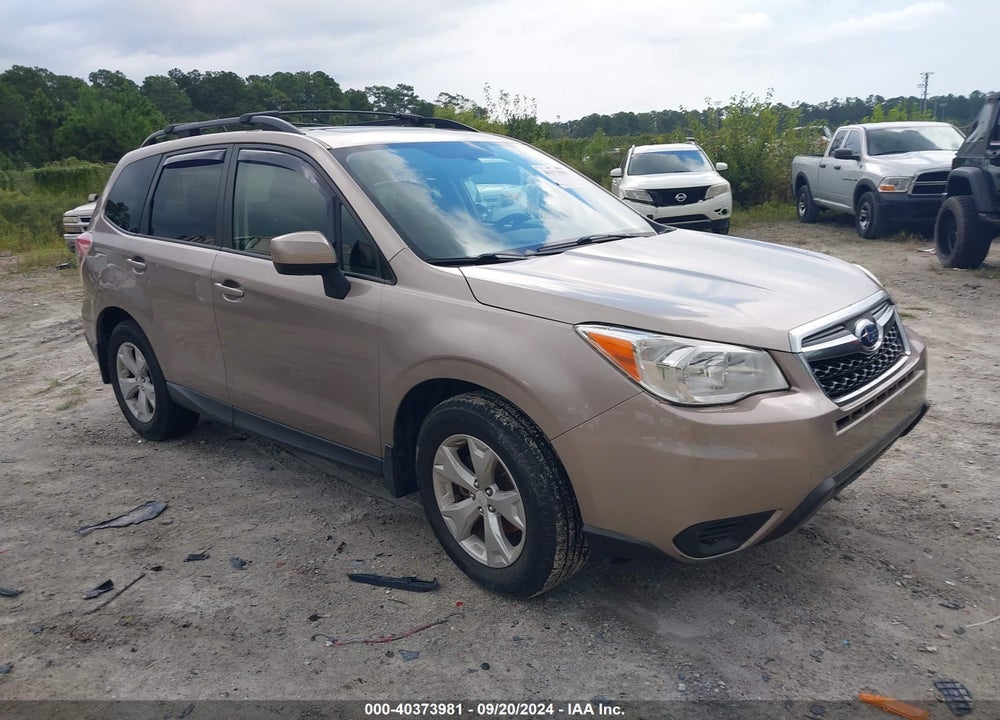 2014 SUBARU FORESTER 2.5I PREMIUM VIN: JF2SJAEC7EH558551