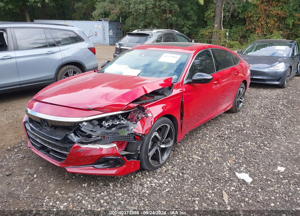 2022 HONDA ACCORD VIN: 1HGCV2F31NA093707