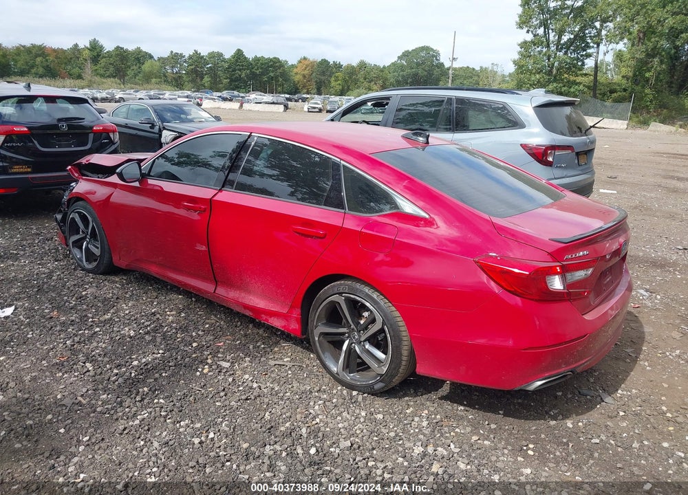 2022 HONDA ACCORD VIN: 1HGCV2F31NA093707