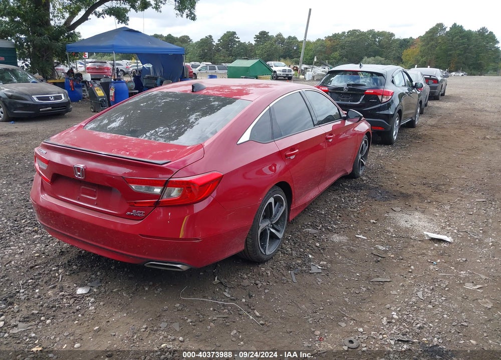 2022 HONDA ACCORD VIN: 1HGCV2F31NA093707