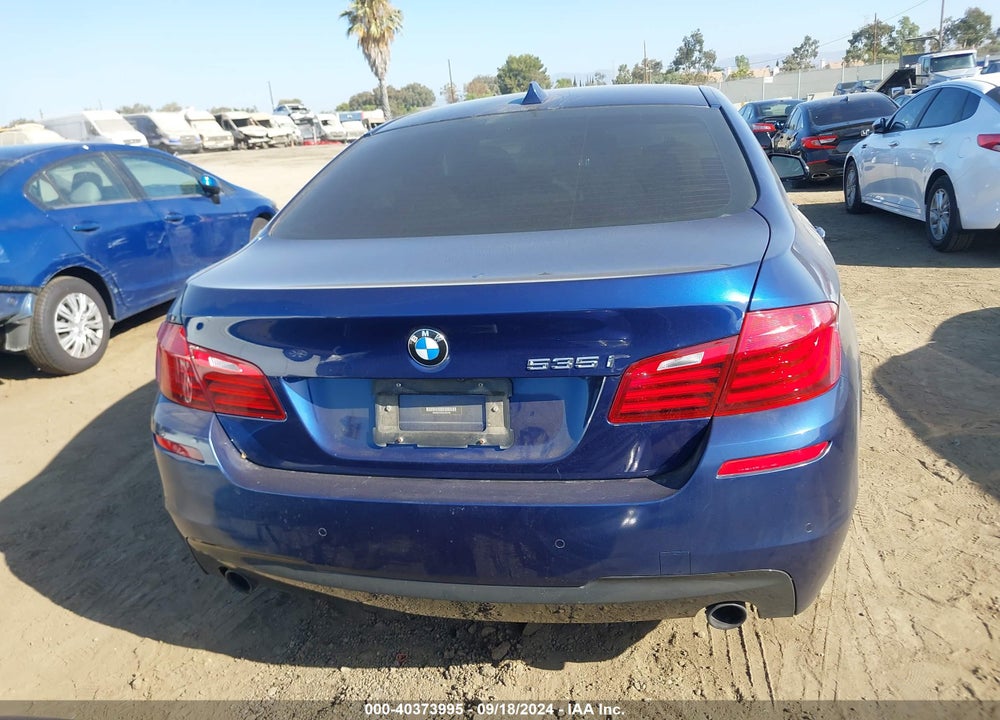 2016 BMW 535I VIN: WBA5B1C52GG552448
