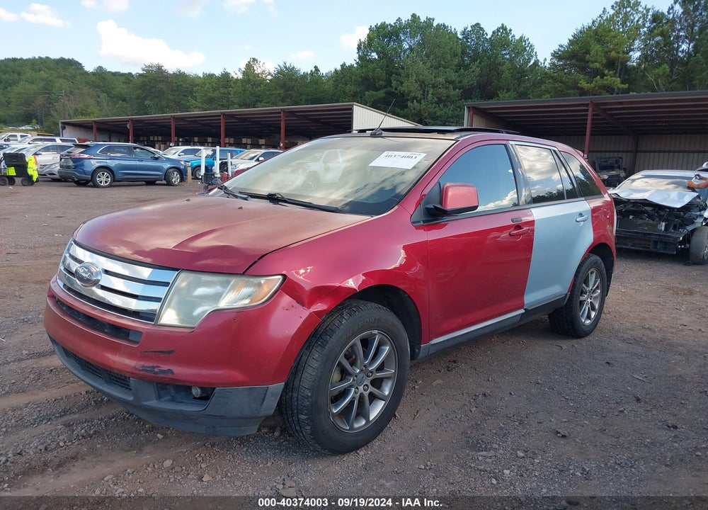 2008 FORD EDGE SEL VIN: 2FMDK38C38BA24178