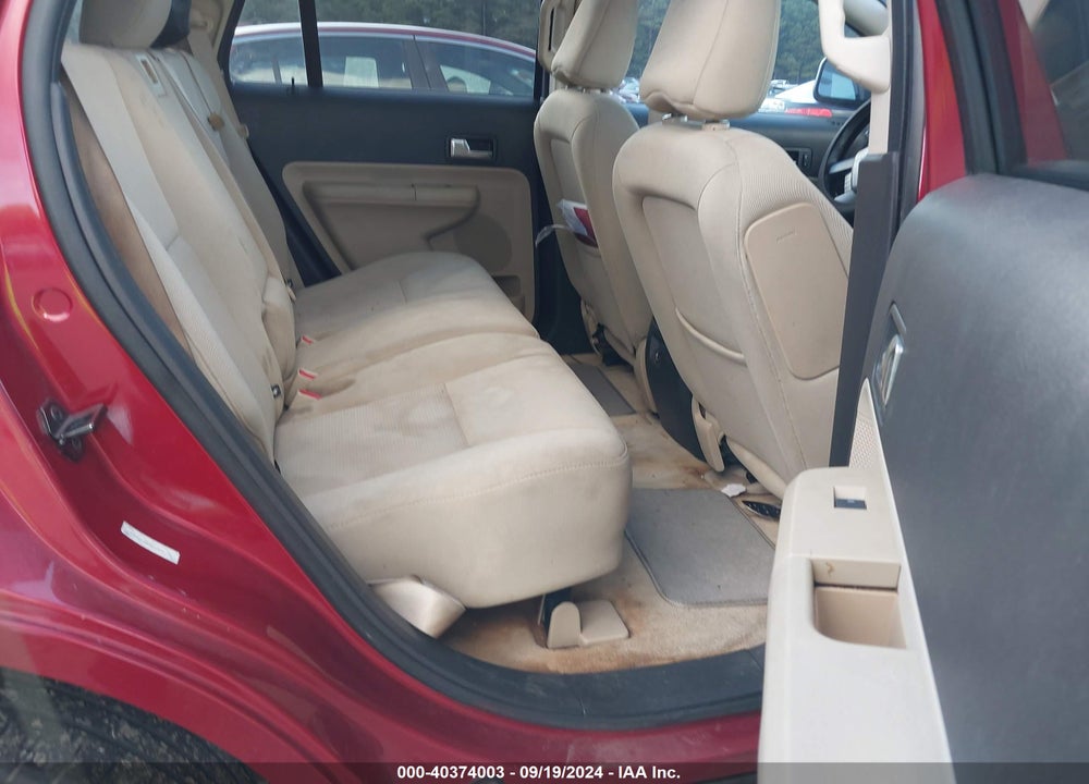 2008 FORD EDGE SEL VIN: 2FMDK38C38BA24178