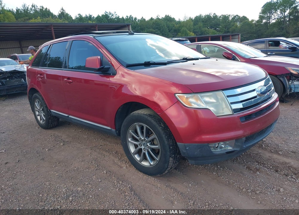 2008 FORD EDGE SEL VIN: 2FMDK38C38BA24178