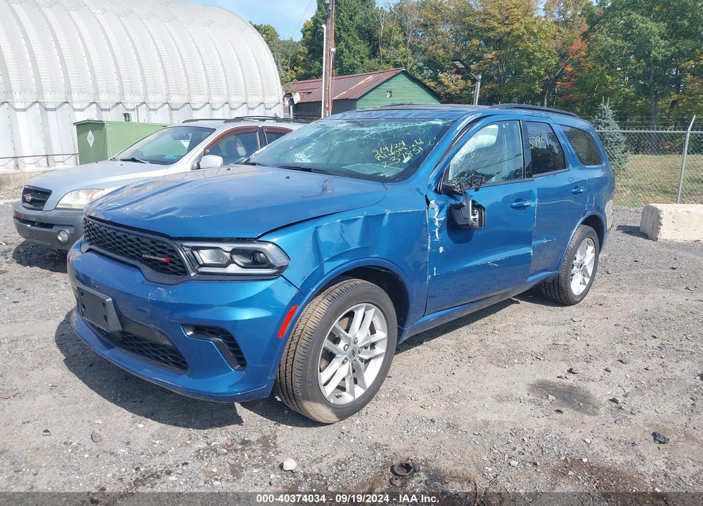2024 DODGE DURANGO GT PLUS AWD VIN: 1C4RDJDG9RC237851
