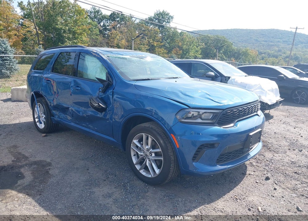 2024 DODGE DURANGO GT PLUS AWD VIN: 1C4RDJDG9RC237851