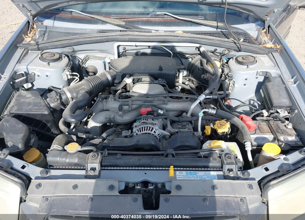 2006 SUBARU FORESTER 2.5X VIN: JF1SG65676H738768
