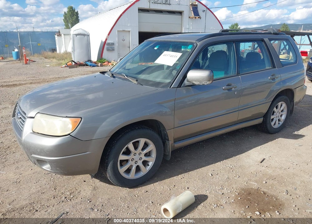 2006 SUBARU FORESTER 2.5X VIN: JF1SG65676H738768