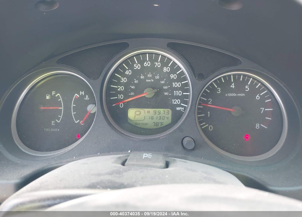 2006 SUBARU FORESTER 2.5X VIN: JF1SG65676H738768