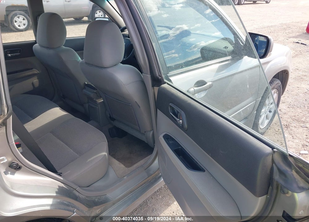 2006 SUBARU FORESTER 2.5X VIN: JF1SG65676H738768
