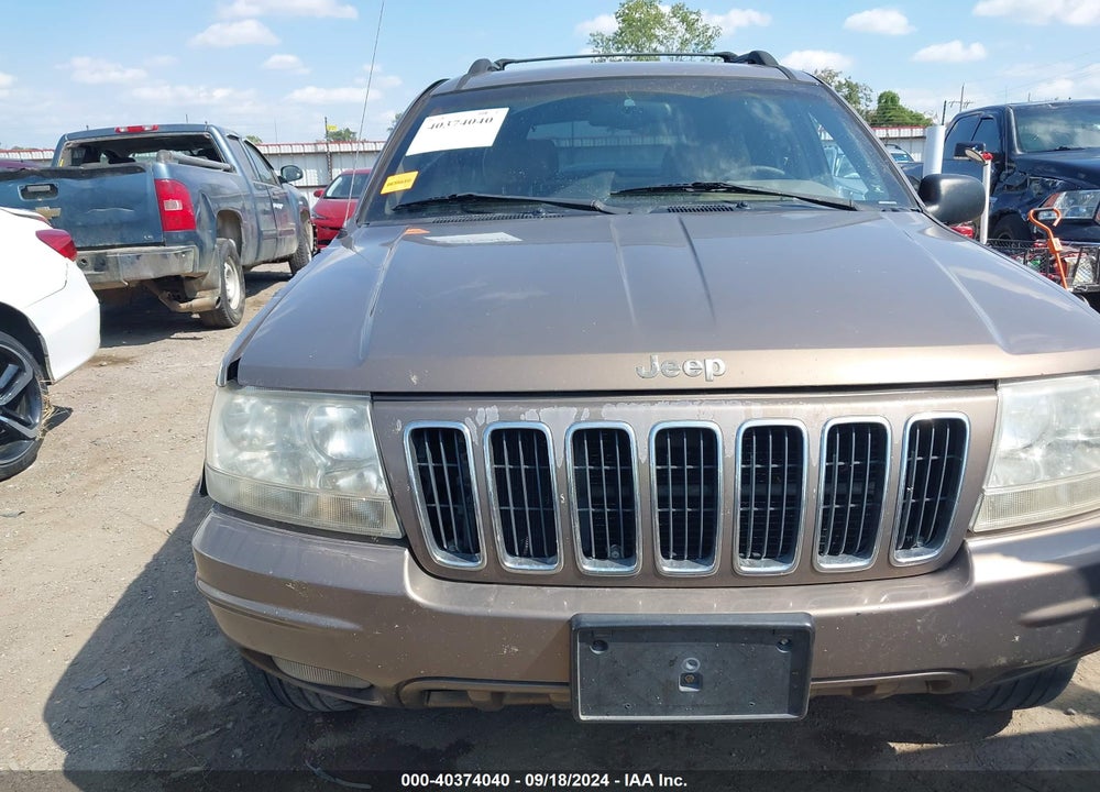 2001 JEEP GRAND CHEROKEE LIMITED VIN: 1J4GW58N01C555454