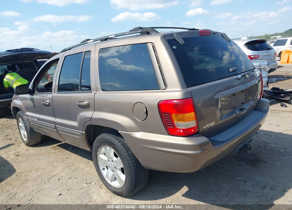 2001 JEEP GRAND CHEROKEE LIMITED VIN: 1J4GW58N01C555454