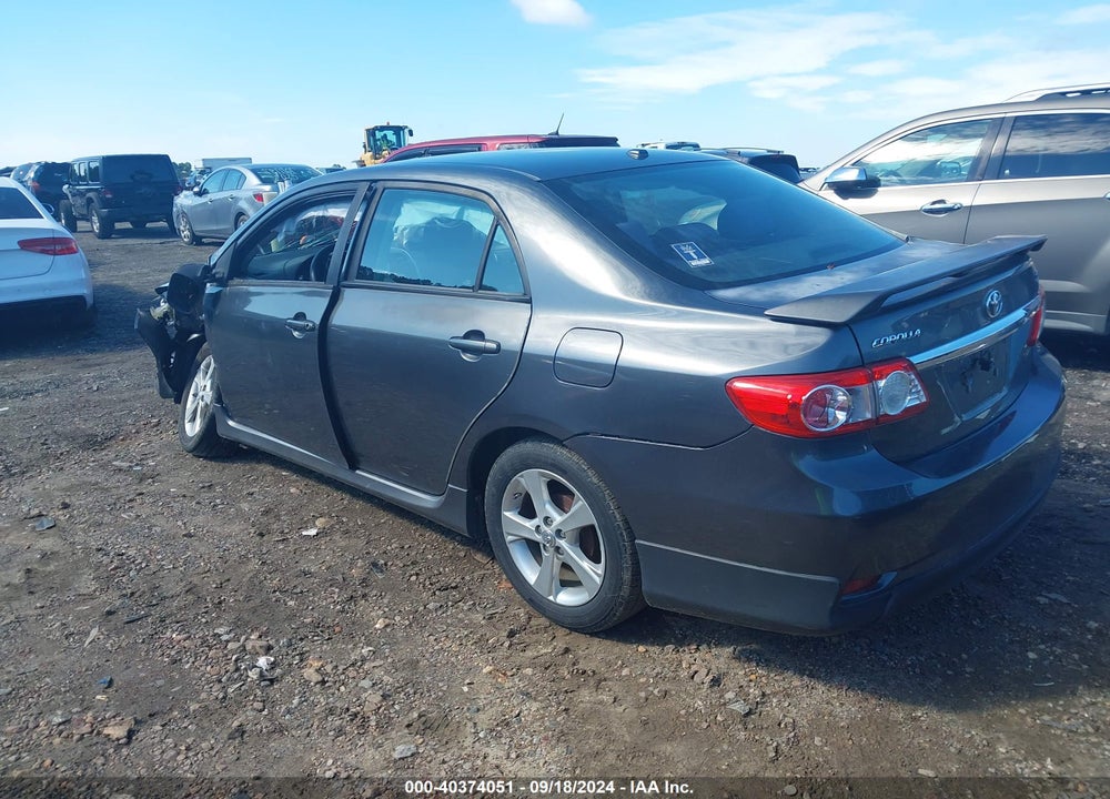 2011 TOYOTA COROLLA S VIN: 2T1BU4EE7BC608681
