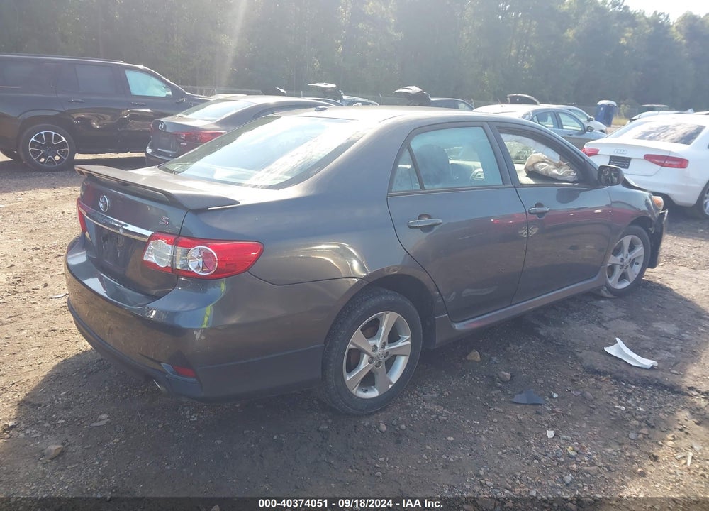2011 TOYOTA COROLLA S VIN: 2T1BU4EE7BC608681