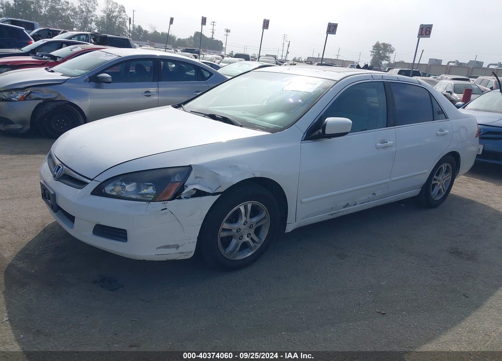 2007 HONDA ACCORD 2.4 EX VIN: 1HGCM56707A104139