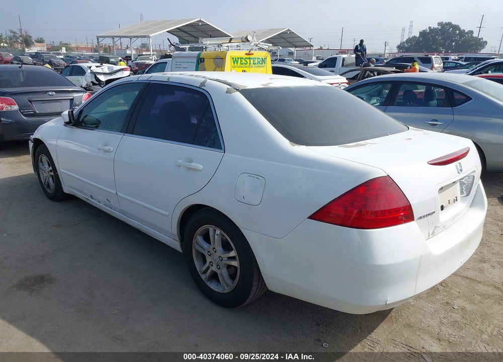 2007 HONDA ACCORD 2.4 EX VIN: 1HGCM56707A104139