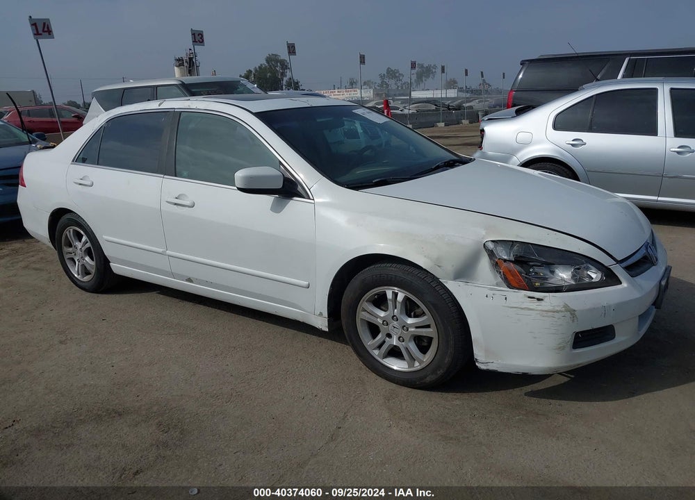 2007 HONDA ACCORD 2.4 EX VIN: 1HGCM56707A104139