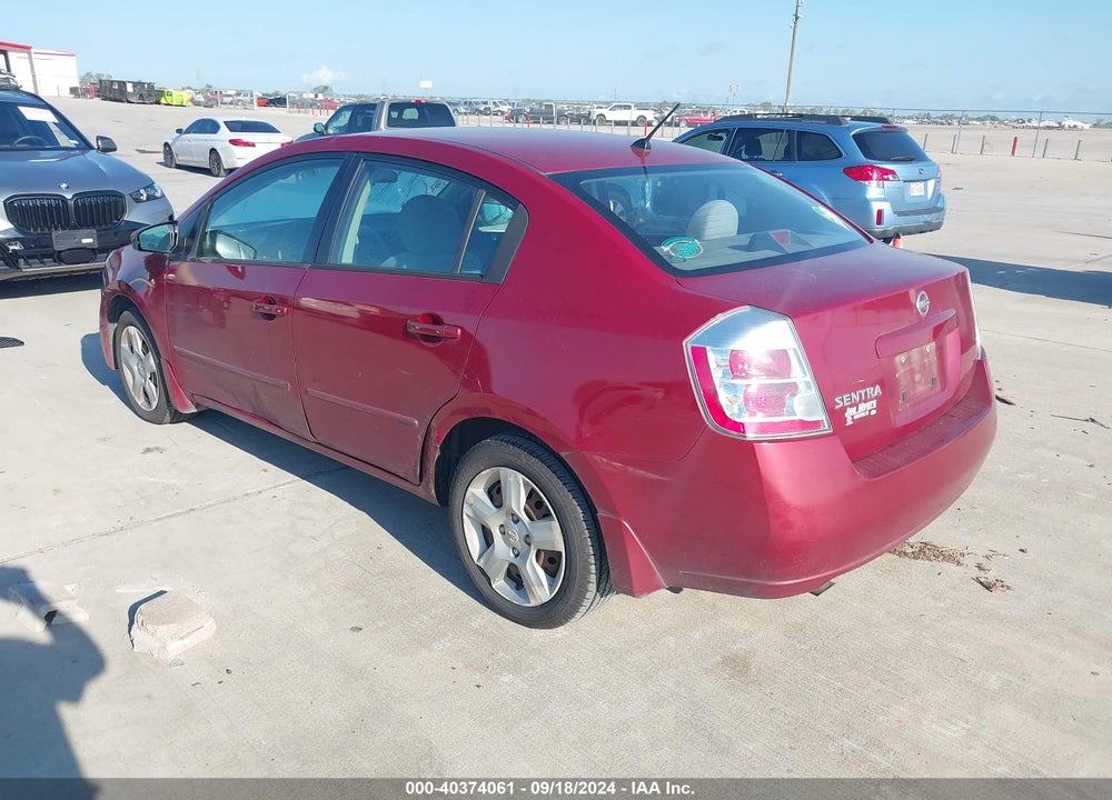 2008 NISSAN SENTRA 2.0S VIN: 3N1AB61EX8L764063