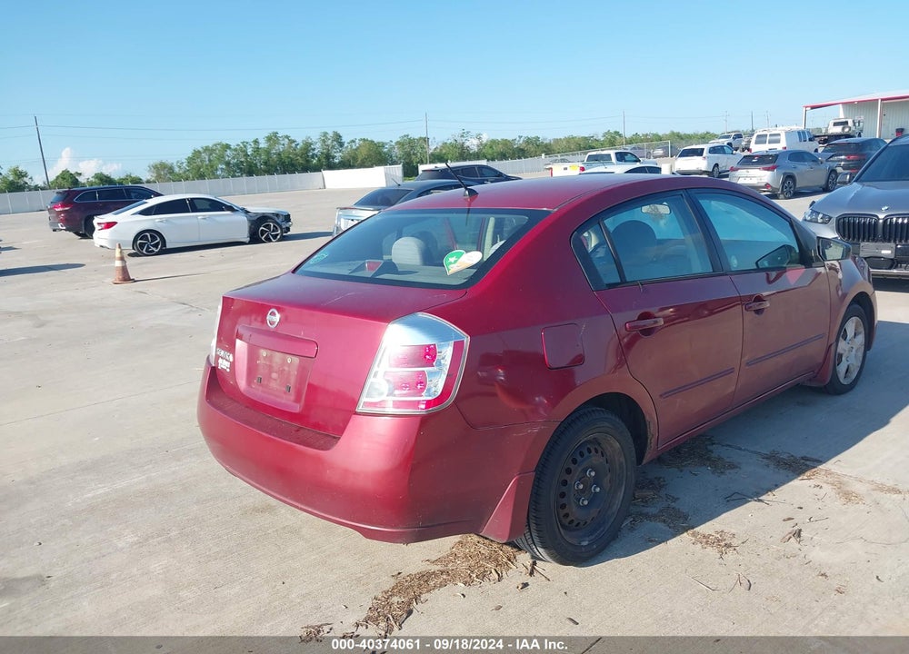 2008 NISSAN SENTRA 2.0S VIN: 3N1AB61EX8L764063