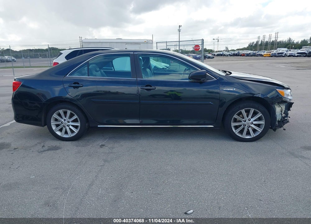 2012 TOYOTA CAMRY HYBRID XLE VIN: 4T1BD1FK7CU063343