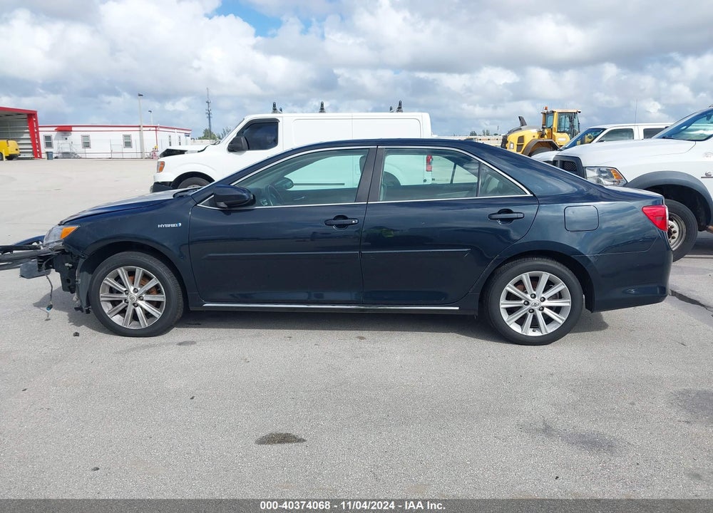 2012 TOYOTA CAMRY HYBRID XLE VIN: 4T1BD1FK7CU063343