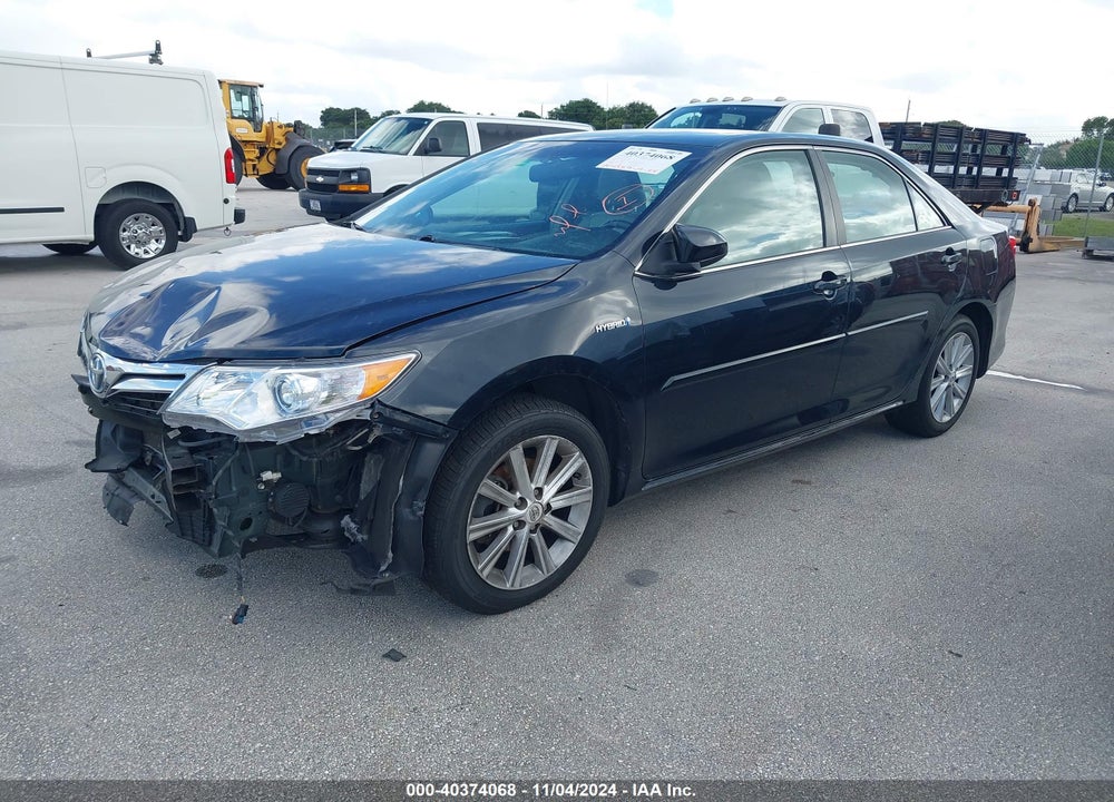2012 TOYOTA CAMRY HYBRID XLE VIN: 4T1BD1FK7CU063343