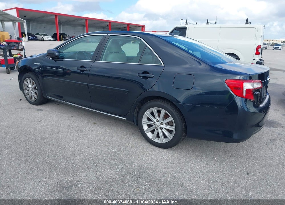 2012 TOYOTA CAMRY HYBRID XLE VIN: 4T1BD1FK7CU063343