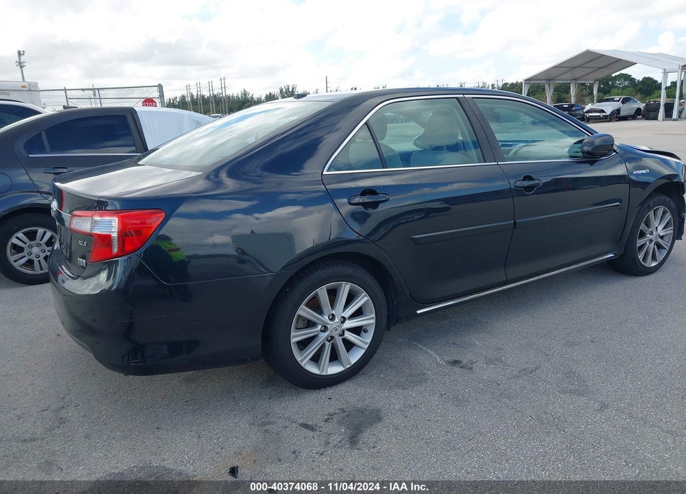 2012 TOYOTA CAMRY HYBRID XLE VIN: 4T1BD1FK7CU063343