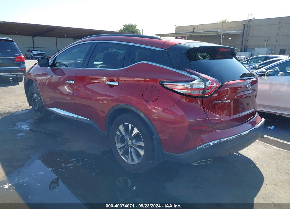 2015 NISSAN MURANO PLATINUM/S/SL/SV VIN: 5N1AZ2MH4FN215121
